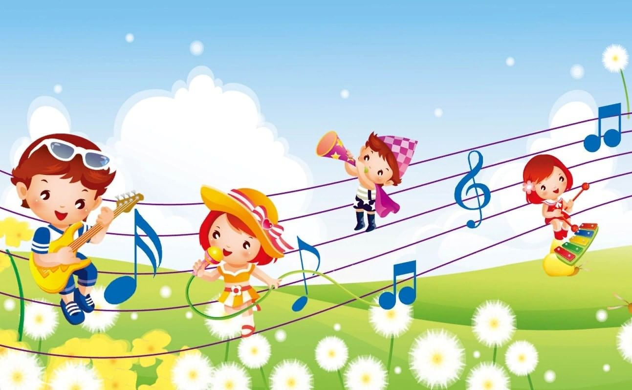 Детском саду музыкальный концерт
